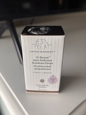 Drunk Elephant D-Bronzi Anti-Pollution Sunshine Drops Bronzing Drops BRAND NEW